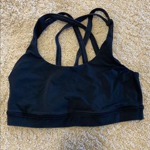 Lululemon sports bra, black size 4